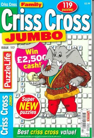 Family Criss Cross Jumbo Magazine