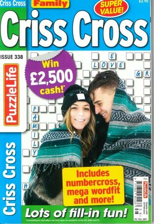 PuzzleLife Family Criss Cross Magazine