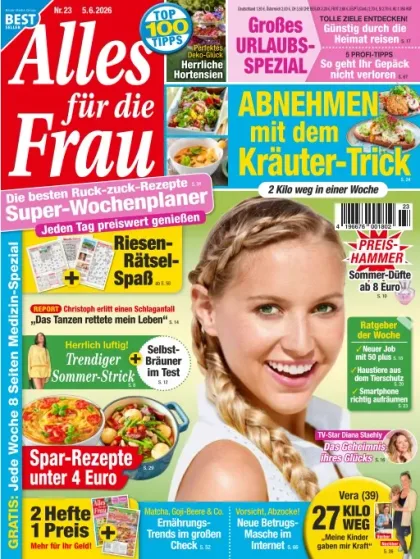 Alles für die Frau (alemán)