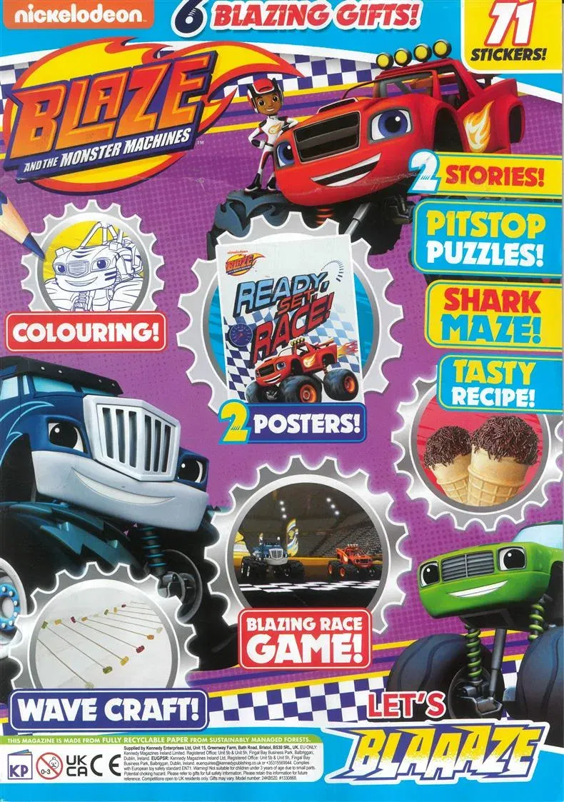 Blaze and the Monster Machines Magazine