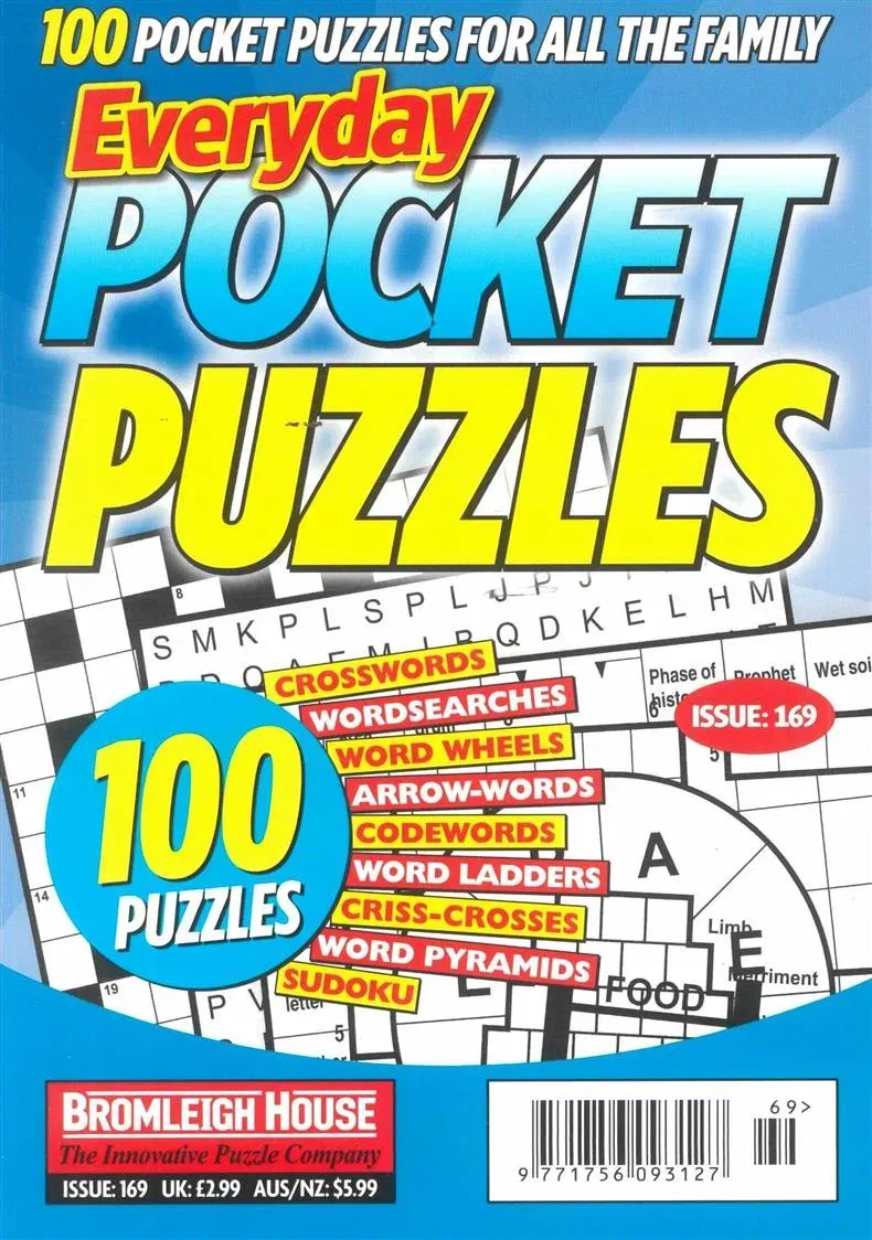 Everyday Pocket Puzzles Magazine