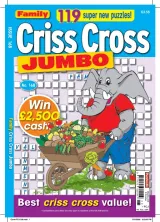 Family Criss Cross Jumbo Magazine 1