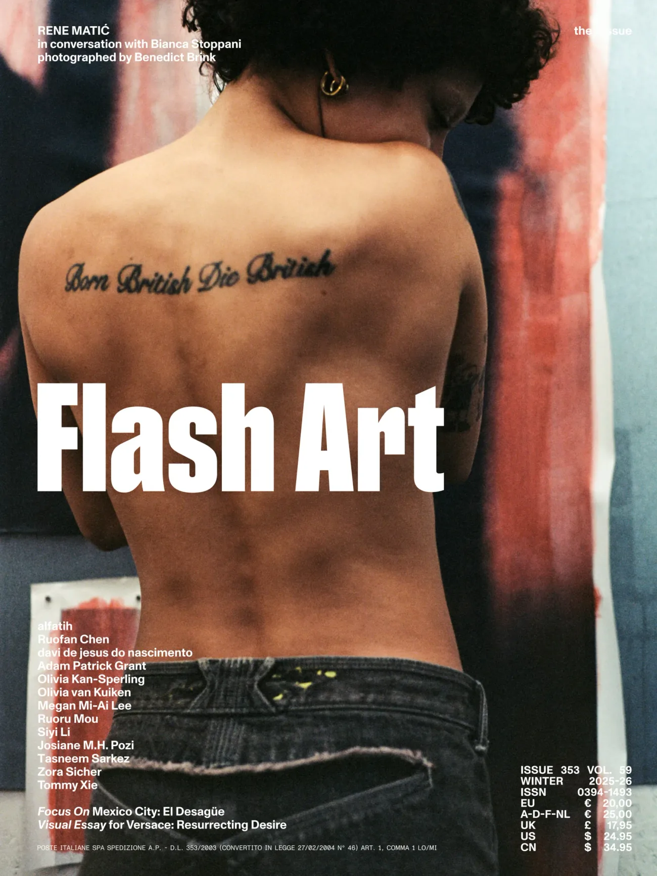 Flash Art International Magazine (Inglés)