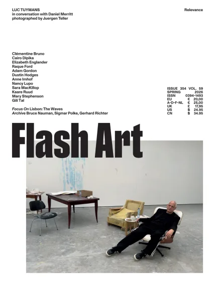 Flash Art International Magazine (Inglés)