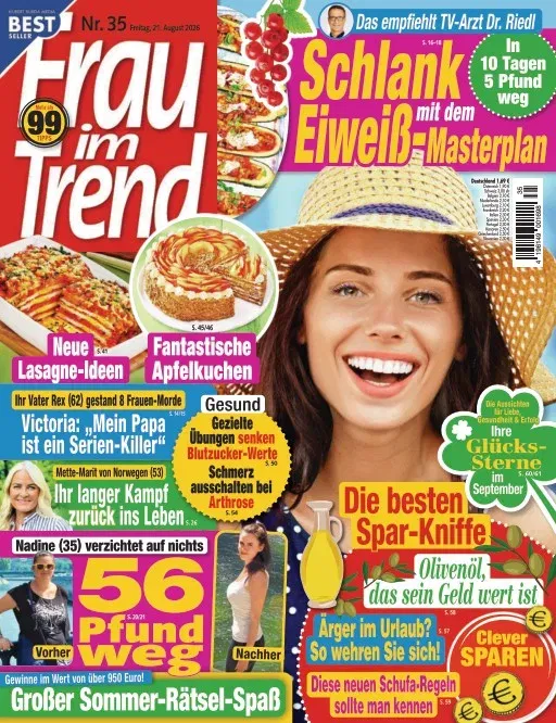 Frau im Trend (alemán)
