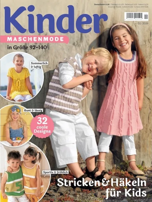 Kinder Maschenmode (alemán)