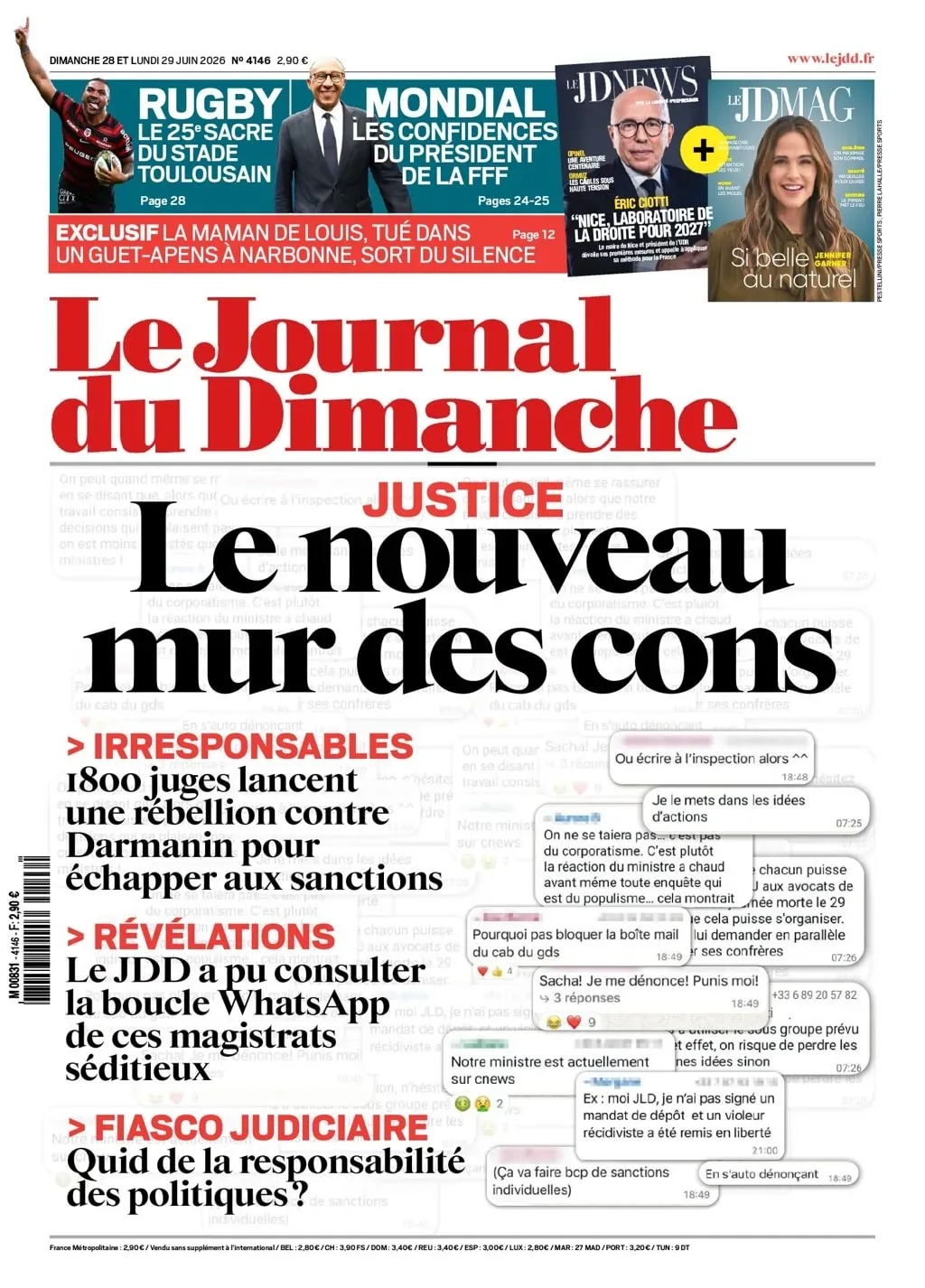 Le Journal du Dimanche Newspaper (francés)