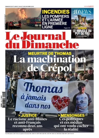 Le Journal du Dimanche Newspaper (francés)