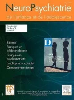 Neuropsychiatrie de l'enfance et de l'adolescence (francés)