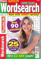 Puzzlelife Family Wordsearch Magazine 1
