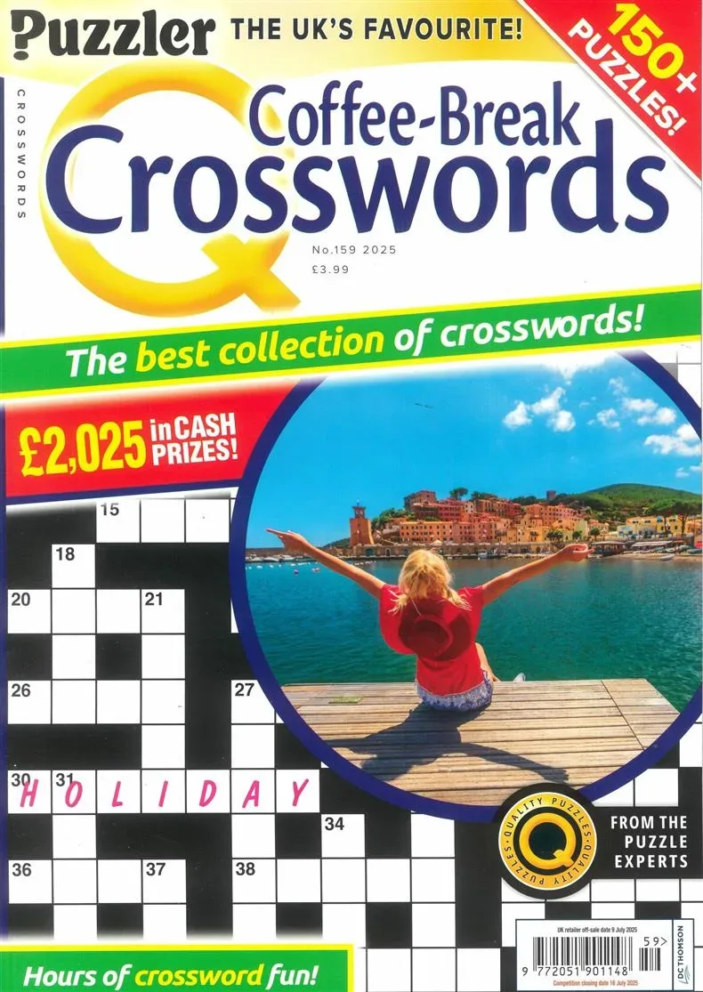 Puzzler Q Coffee-Break Crosswords Magazine 1
