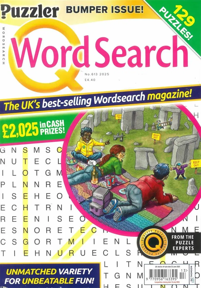 Puzzler Q Word Search Magazine