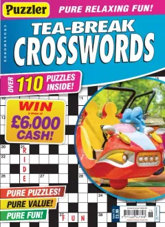 Puzzler Tea-Break Crosswords Magazine