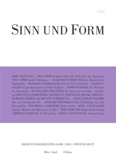Sinn und Form (alemán)