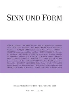 Sinn und Form (alemán)