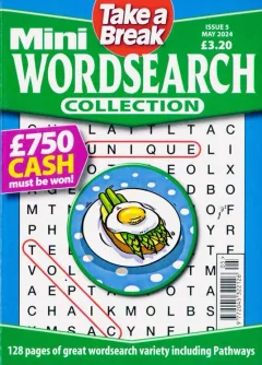 Take a Break Mini Wordsearch Collection Magazine 1