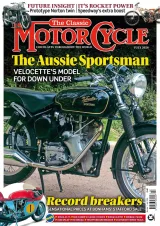 The Classic MotorCycle Magazine
