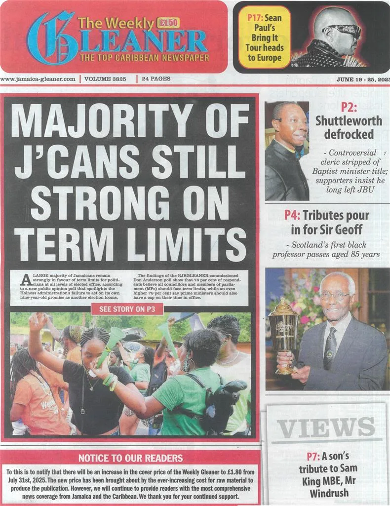 The Weekly Gleaner Magazine